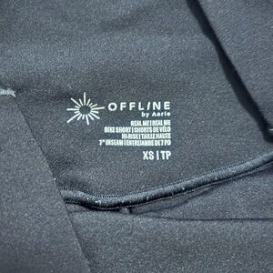 aerie bike shorts size xs